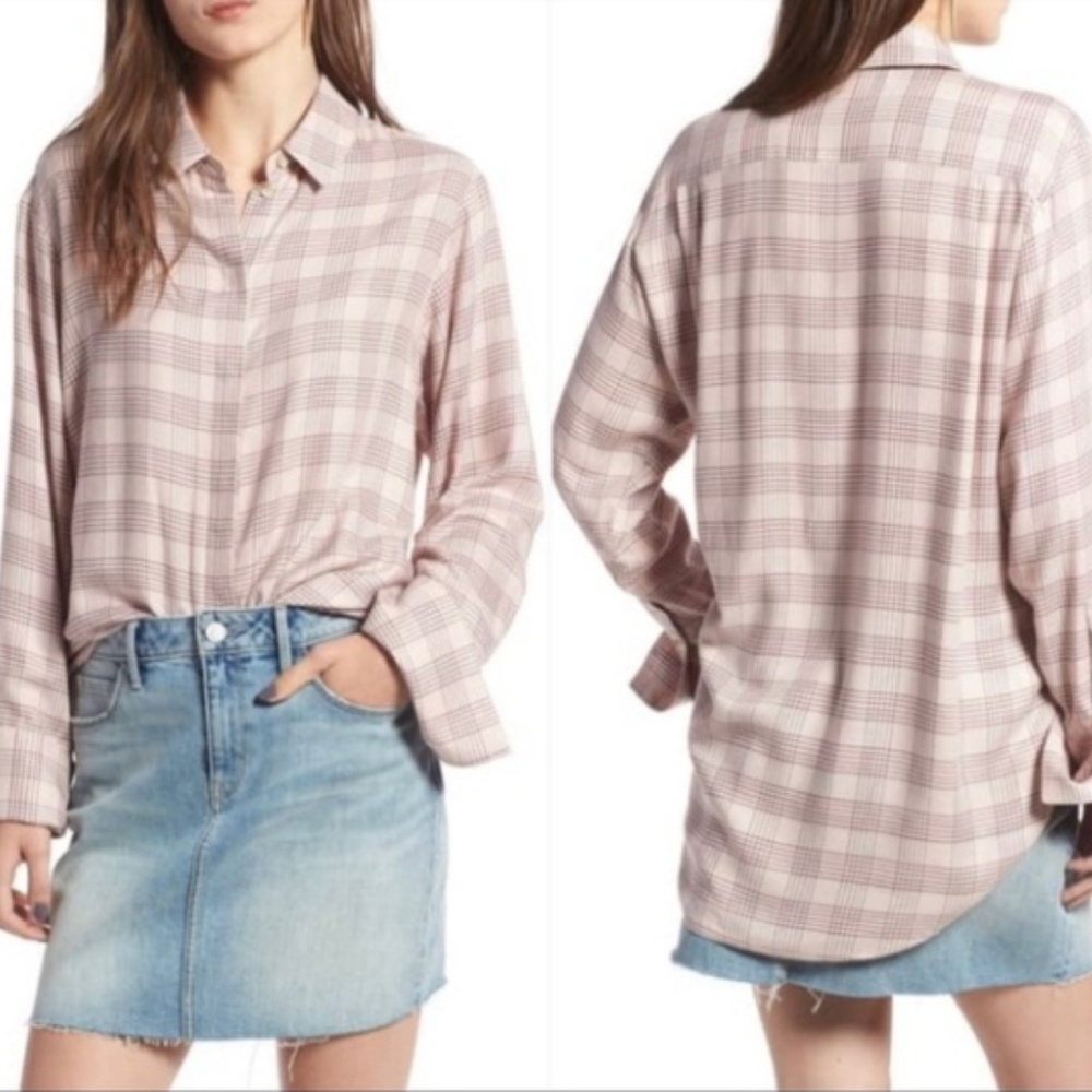 Treasure & Bond long sleeve button down